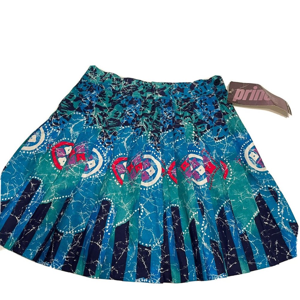 Vintage NWT NOS Prince Size 10 Skirt Pleated  Tennis Golf Skirt Zipper USA